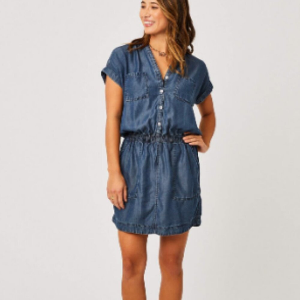 Carve Designs Women's Size Large Hadley Tencel Dress